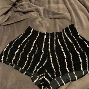 Flowy printed shorts